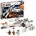 LEGO 75301 Star Wars Le X-Wing Fighter de Luke Skywalker, Jouet de Construction, Figurines, Princesse Leia, Droïde R2-D2, Sabre Laser, Vaisseau Spatial