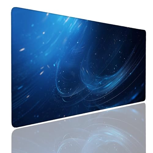 Tapis de souris gamer étanche et antidérapant avec bords cousus XL