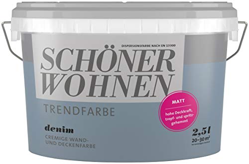 Sch?ner Wohnen Trendfarbe Denim Matt 2,5 L