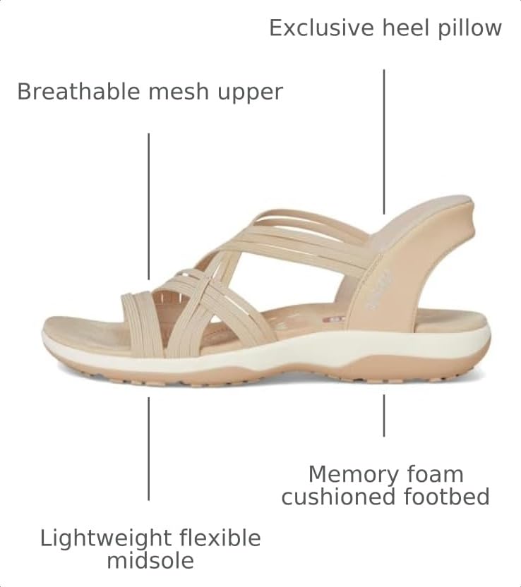 Image of Skechers Women's Reggae Slim - Stretch Flex Hands Free Slip-ins