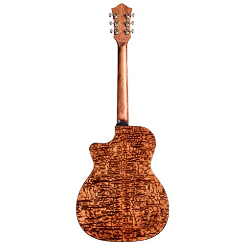 Guild OM260CE Deluxe Burl EB – Guitare électro-acoustique – Édition limitée - Les Beatles, Paul McCartney, John Lennon, RIngo Starr, George Harrison Guild OM260CE Deluxe Burl EB - Guitare électro-acoustique - Édition limitée – Image 4