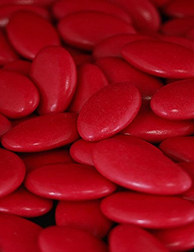 AUCUNE - Dragées Chocolat Rouge - boite de 500g