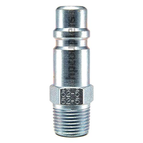Foster 52-5, 5 Series, Plug, 1/2" Body, 3/8" Male Thread NPT, Steel