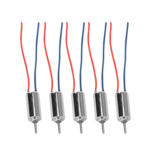 5pcs Coreless Motor, 5pcs DC 4.5V 32250Rpm for Model Low Noise Motors Toy Tiny Electric E Ic 32250Rpm