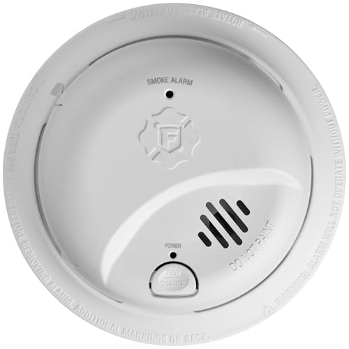 Image of First Alert SMI100-AC, Hardwire Interconnect Smoke Alarm with Battery Backup, 6-Pack