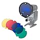 INSSTRO INSSTRO Blitzdiffusor für Speedlite, Blitzzubehör-Set mit Kuppeldiffusor, Wabengitter, Farbgelen, Universal-Montageadapter für Canon, Nikon, Sony, Godox, Neewer, YONGNUO Speedlight