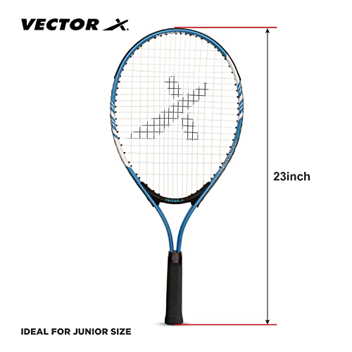 Image of Vector X VXT-520 Adult Recreational Tennis Rackets, Super Lightweight Tennis Racquets for Student,Training,Tennis and Beginners, Outdoor Games (23 inch, 3 /4 Cover)