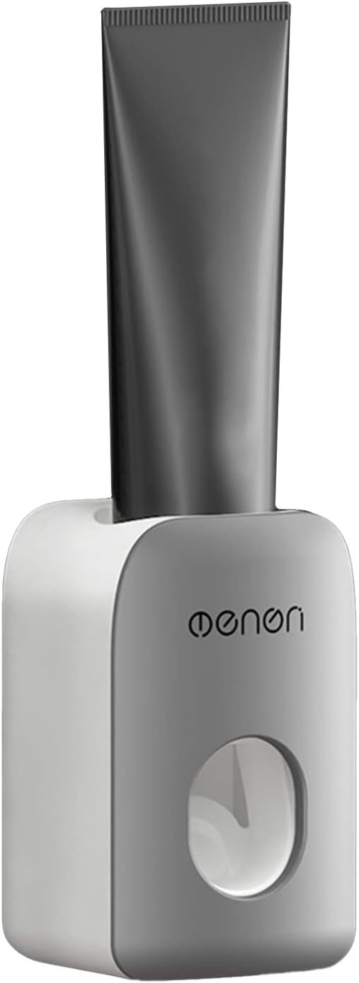 Automatic Toothpaste Dispenser, Toothpaste Holder, Self- Toothpaste Squeezer for Bathroom Gray