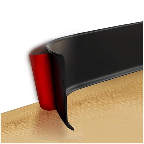Image of Art3d 20 ft Flexible Peel and Stick Crown Molding Trim, Wall Decor, Black