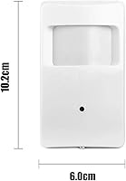 Vista 2 de 1/3 CCD 1000TV HD mini cámara de seguridad CCTV 0.142 in 90Degree PIR vivienda oculta cámara de vigilancia lente estenopeica para seguridad