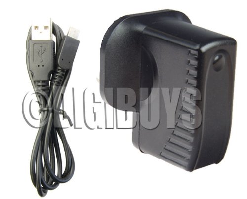 Mains Wall Charger Adapter + USB Cable for Nintendo Dsi XL 3DS XL LL