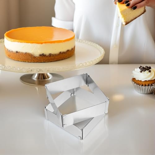 Molde extensible rectangular Gatuida para preparar tartas y mousse en tus cenas familiares 8