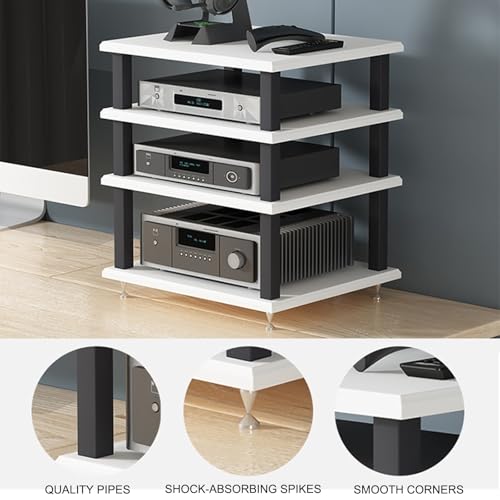 Meuble multimédia design teck pour optimiser le rangement de votre salon - 5