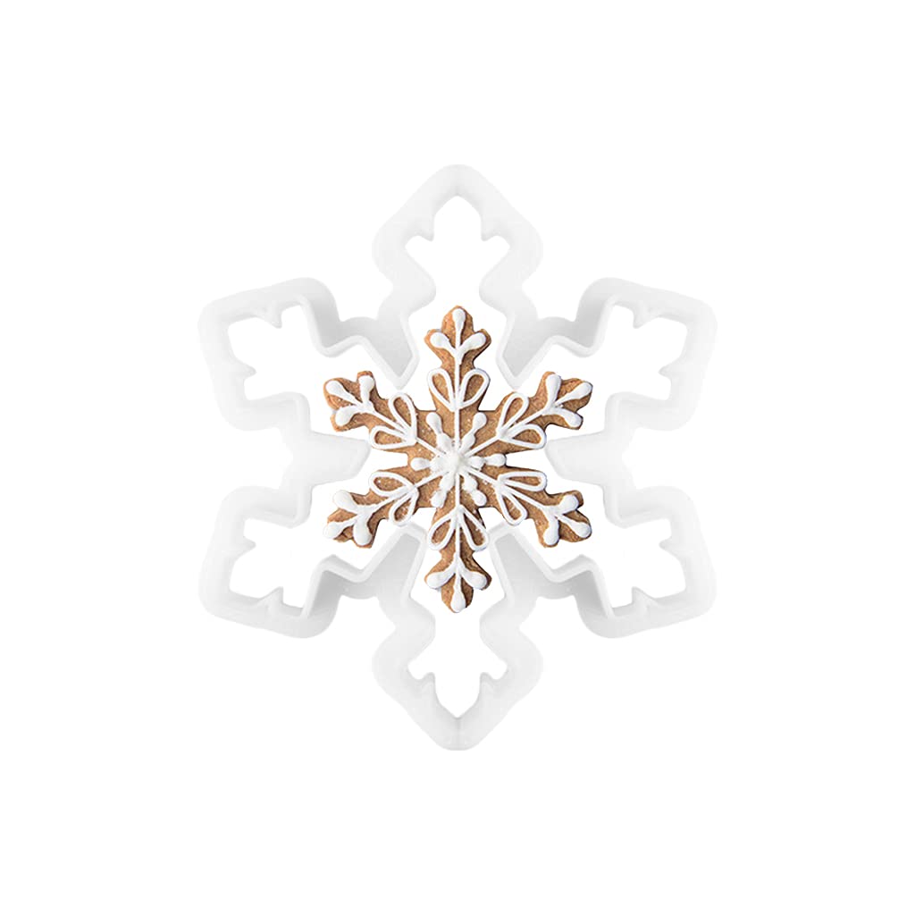 Xinsheinelry Fondant Molds Exquisite Snowflake Resin Cake Decorating Tool for Kitchen Gift Sugarcraft Molds