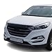 Bonnet Guard Compatible with Hyundai Tucson 2015 2016 2017 2018 2019 2020 Front Bug Shield Hood Deflector