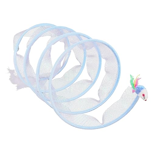 HOMOBABE 折りたたみ式猫隧道玩具 室内用 型ペットネル 子猫向け楽しい遊び