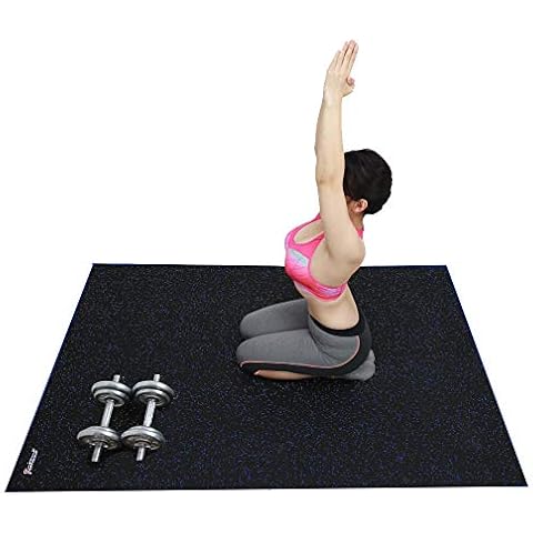 RevTime Große Übung & Wort, Gummimatte 6 "x4 ' schwere Pflicht SBR & EPDM Gummi Cover