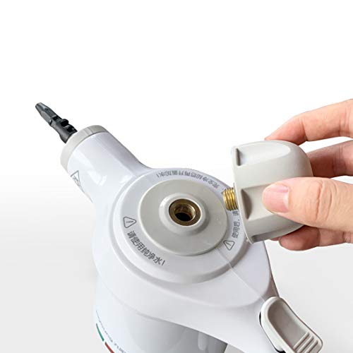 LTLWSH Vaporeta de Limpieza de Mano Portátil Multiusos Vaporizador Limpiador a Vapor con 9 Accesorios para Quitar Manchas en Tapicería de Coche, Hogar, Cocinas, Alfombras, Cristales, Sofá - imagen 4