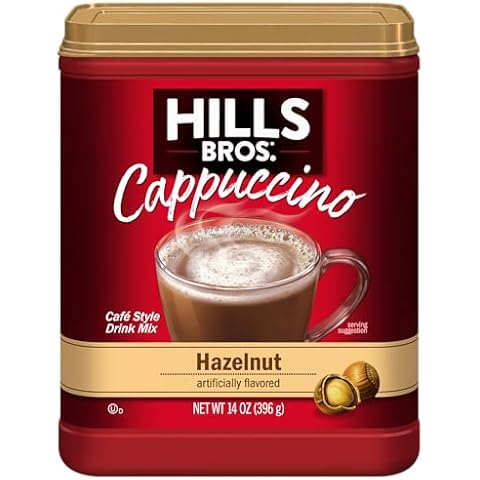 Hills Bros. Instant Hazelnut Cappuccino Cover