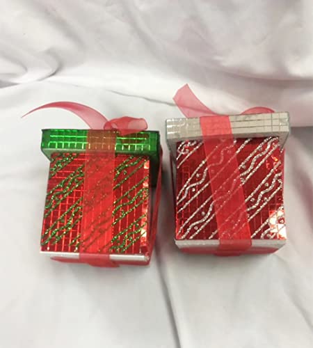 Azulejos de mosaico autoadhesivos espejo rojo de 1m para brillo festivo y manualidades DIY 6