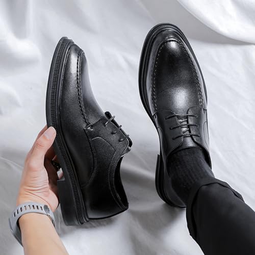 Men's Lace-ups Oxford Formal Dress Shoes Brogue Derbys Comfort Classic Business Office Wedding Shoes3