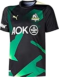 Puma Herren Jersey PUMA Borussia Mönchengladbach E-Sports Replica Jersey - 931463 0 schwarz/fizzyline, Farbe:Schwarz, Textil:S