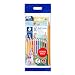 Produktbild STAEDTLER 61 SET8 - Noris Club jumbo Farbstifte Bonuspack 10 Stück mit Regenbogenstift und Spitzer Gratis