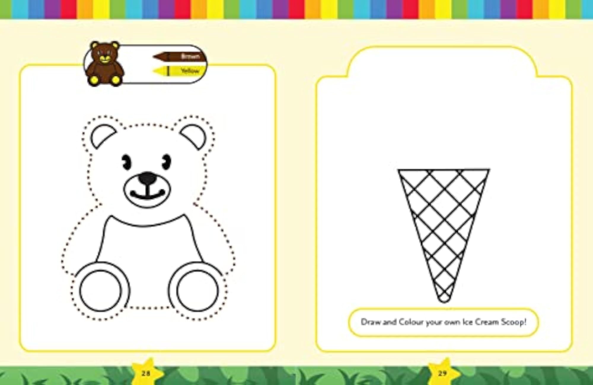 Learn In Leaps Colouring 1 Age 3+