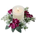 Vielseitiger Gebrauch: Diese Kerzenringe sind vielseitig und können auf verschiedene Weise verwendet werden..Verwenden Sie sie, um Ihre Kerzen für Hochzeiten, Partys oder besondere Anlässe zu dekorieren, oder verwenden Sie sie als Tischmittelstücke oder Wohnungsbauakzente.