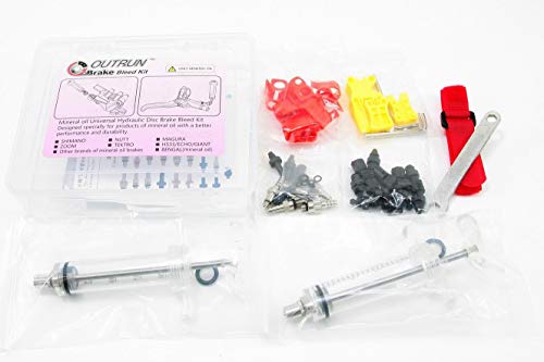 MicrOHERO製 自転車 油圧ディスクブレーキ メンテナンスキット エア抜き ブリーディングキット セット (ミネラルオイル系用 PRO向け)