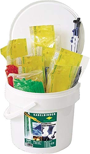 Preisvergleich Produktbild SAPI SELCO Kabelbinderset 1500-teilig, Polyamid