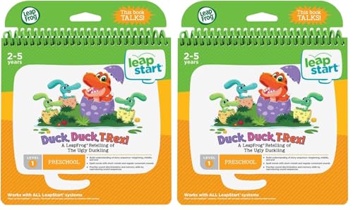 Image of LeapFrog LeapStart Baby Dinos Book | Interactive & Educational Learning Activity Toy | Suitable for Boys & Girls 2, 3, 4, 5 Years (Pack of 2)