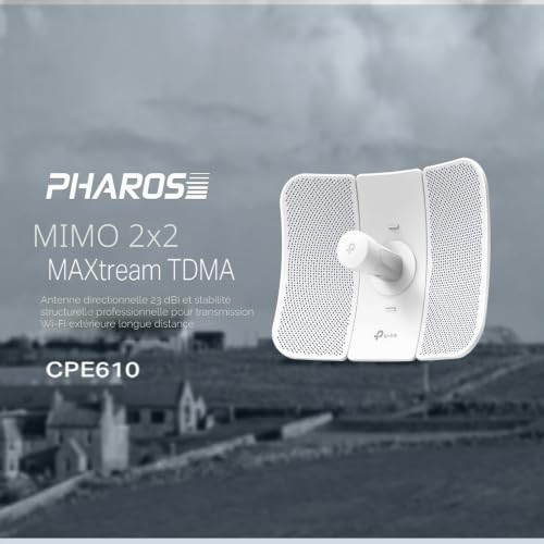 TP Link CPE610 Borne d'accès sans fil Wi Fi 5 GHz Tension CC - vue 5