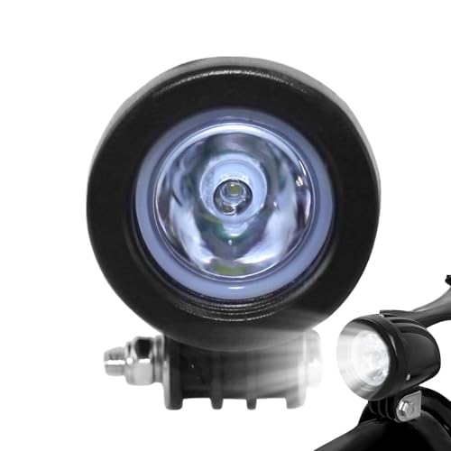 Genérico Faro Delantero Para Moto | Iluminación Nocturna Segura para Conducción - Foco De Bajo Consumo Para Moto, Vehículos Offroad, Escúter Y Motocross