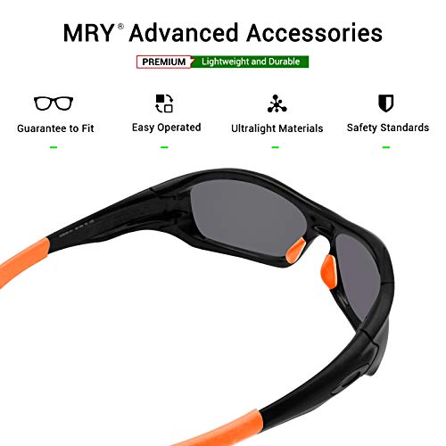 Image of Mryok Replacement Earsocks for Oakley Pit Bull OO9127 / Pit Bull Asian Fit OO9161 Sunglasses - Options