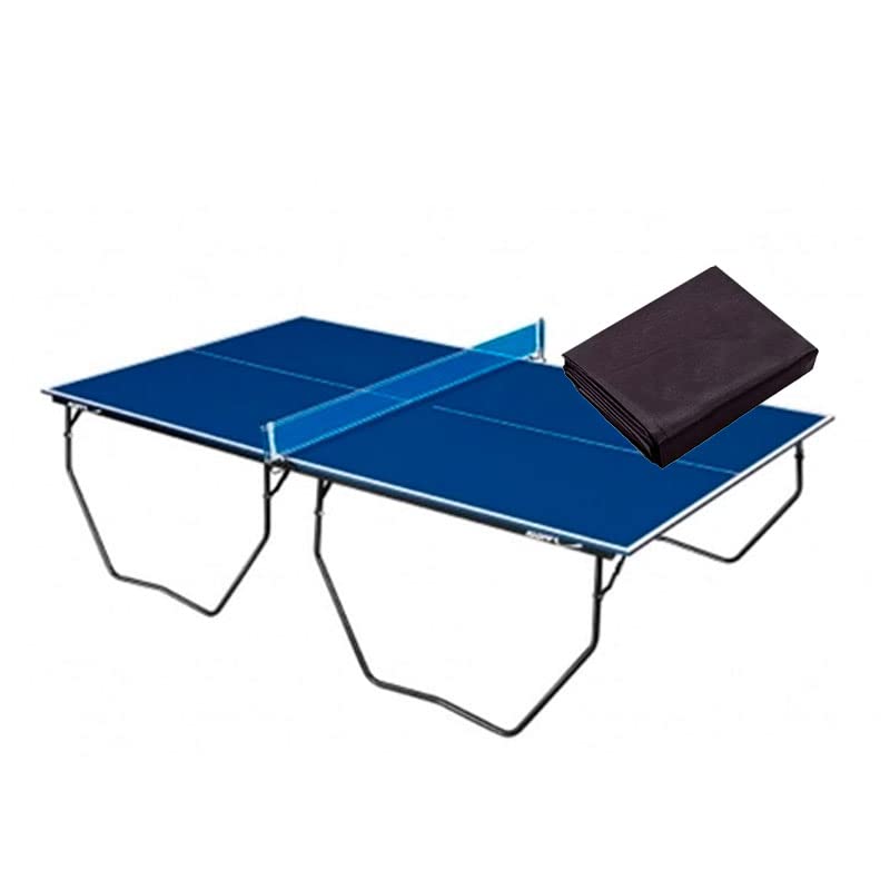MESA DE PING PONG MDP 15mm C/RODAS, SUPORTE E REDE 1007 KLOPF + Capa Impermeável