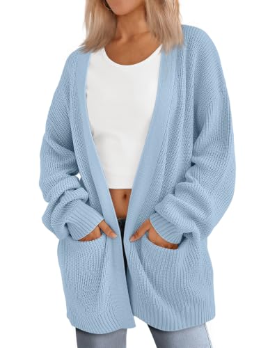 Image of LILLUSORY Oversized Cardigan Sweaters for Women 2026 Fall Fashion Outfits