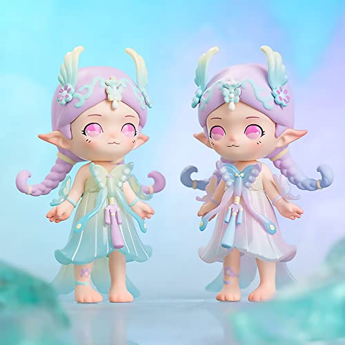 Rooyie Treasures Series Blind Box Toy Mystery Box Cute Collectible Figures Action Kawaii Model Girl Birthday Surprise Random Trendy Toys Room Desktop Decroration (3 Pack) #TOP6