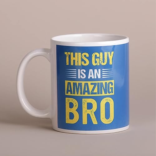 Image of Rakhi with Coffee Mug Gift Combo for Rakshabandhan | Rakhi Gift for Brother | Rakhi for bro | Rakhi and Roli Chawal, Rakhi Gift for Brother (01)