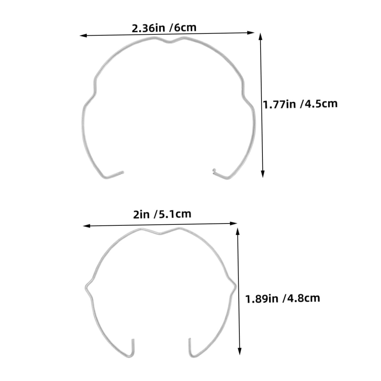 HOLIDYOYO 4 Pack Recessed Lighting Spring Clips Easy Install Mr16 Spotlight Bulb Retainer Clamp Holder