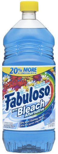 Fabuloso All Purpose Cleaner with Bleach Alternative, Spring Fresh, 33.8 Ounce