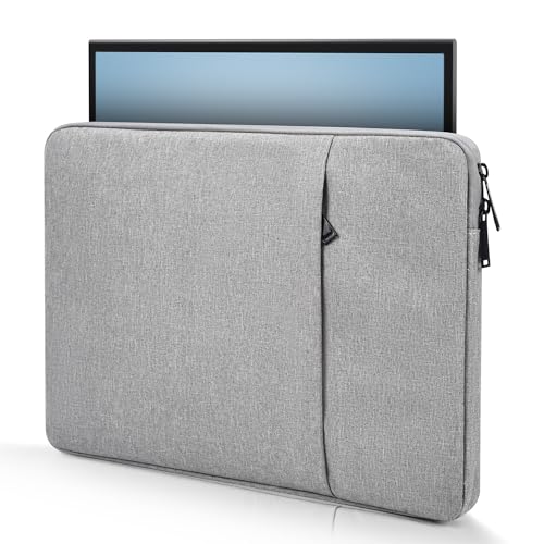 Image of Portable Monitor Case Sleeve 18.5 Inch Compatible with Most Large 18 /18.5 Inch Portable Monitor Pouch Bag with Pocket(NOT FIT 18 INCH Laptop)