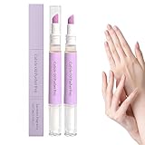 Cuticle Oil Pusher Pen,2026 New 2-in-1 Cuticle Oil Pusher Pen,Nail Care Too for Dry & Damaged Nails, Hangnails, Moisturize Strengthen Brighten,Gentle Cuticle Remover (2PCS)