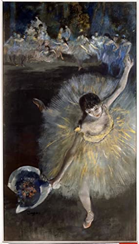 Affiche Degas Fin d'arabesque pour créer un salon élégant et artistique