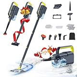 Picture of LABIGO 10-in-1 Steam Mop with Detachable Handheld Steamer, 350ml Tank, 10s Heat-Up, 248°F Steam Cleaner, 2-Level Control and Swivel Head for Floors, Carpets, Tiles, BBQ grill and Multi-Surface