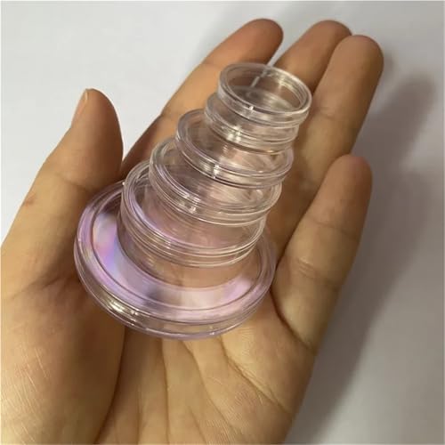Capsulas transparentes para monedas 150 piezas 30mm miniatura 3