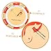 2pcs Pregnancy Wheel: Fetal Development Chart Color Printed Paper Tracker for Expecting Moms Includes Pregnancy Guide for Pregnant Women