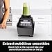 Ninja Kitchen System | All-in-One Food Processor & Blender for Smoothies | Includes Pitcher, Travel Cup, & 8-Cup Bowl | Makes Salsa, Dough, Shakes, & Frozen Drinks | 120 Volts | Black | BL770AMZ