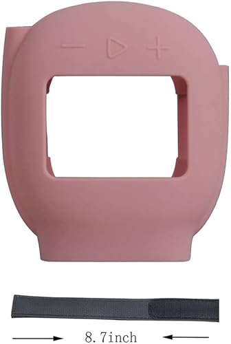 Miniatura 4 de Hermitshell Funda de transporte de silicona de repuesto para JBL Clip 4 - Mini altavoz Bluetooth portátil (rosa 2)