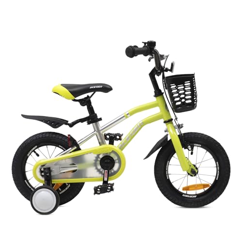 Image of ACEGER Kids Bike for Ages 2-12 Years Old Boys Girls and Toddler, 12 14 16 18 Inch Children Bicycle with Training Wheels, 20 Inch Bike with Kickstand, Multiple Colors.